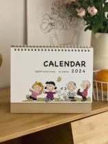 Likeyimo Original Homemade 2024 Annu Puppy Calendar Desk Calendar