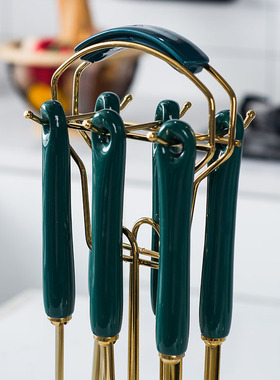 装修展厅厨具烹饪勺新中式风架子