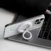 New - multi-angle vertical and horizontal standing double-sided magnetic stand upgraded pro strong magnetic folding double ring desktop snap