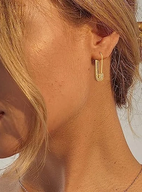 Chic Clips Earrings for Women Creative Statement Girls