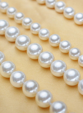 然丽天然珍珠项链母贝女高端大气