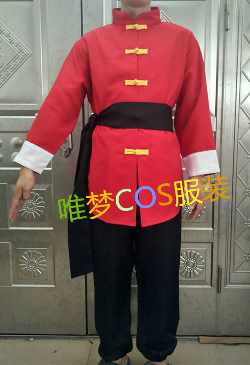 现货包邮cosplay服男女乱马2/1早乙女 cos服售假发-图3