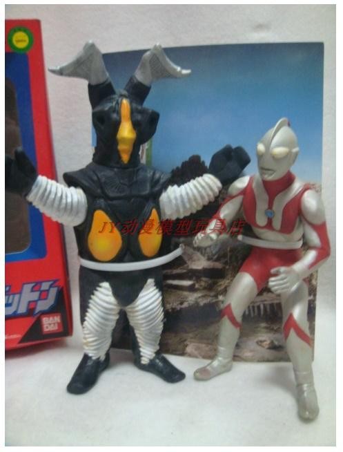 万代1999年 Ultraman 奥特曼 初代 咸蛋超人 怪獸 手办 人偶 - 图3