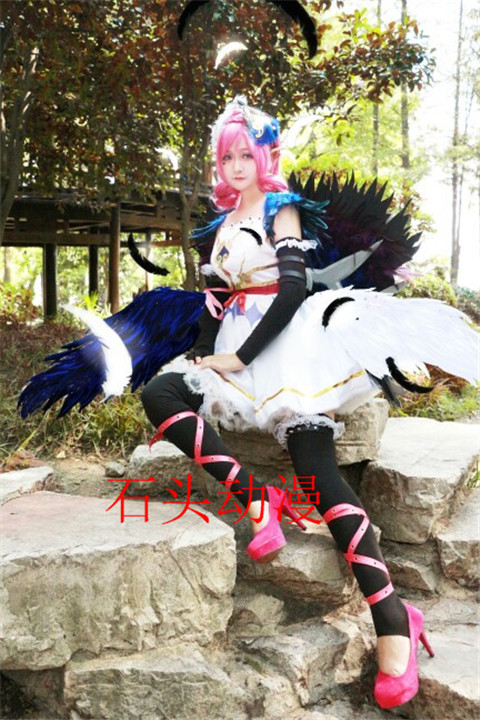 cosplay服装王者荣耀cos小乔天鹅之梦皮肤cos 芭蕾裙cosplay女 - 图0