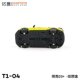 1/64 Tuoyi Miniature model alloy car model toy Lynk & Co 03+yellow T1-04