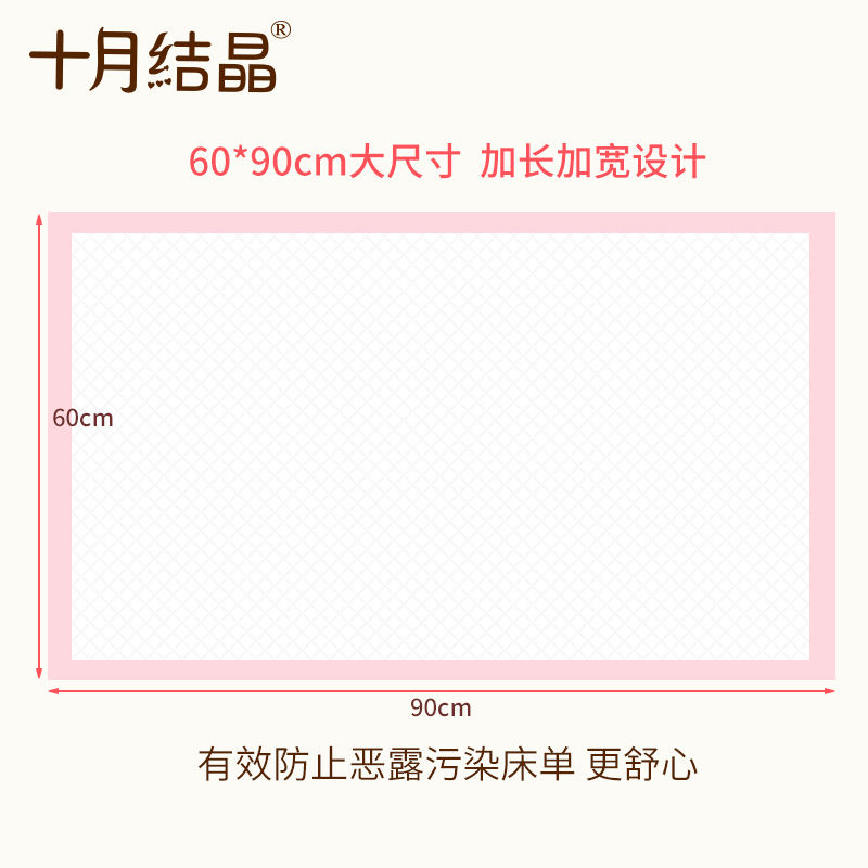 十月结晶孕产妇产褥垫刀纸产后专用护理垫一次性床单月经垫60×90