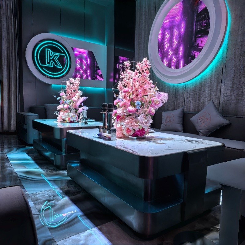 现货轻奢派对KTV茶几发光散台酒吧台夜场不锈钢包厢卡座钢化玻璃,淘宝优惠券,粉丝福利购,淘宝优惠卷