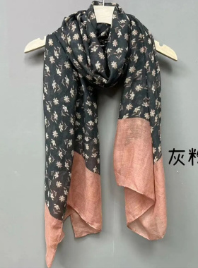 复古时尚百搭外搭围巾