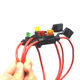 Car waterproof fuse box, car modification and insurance film included