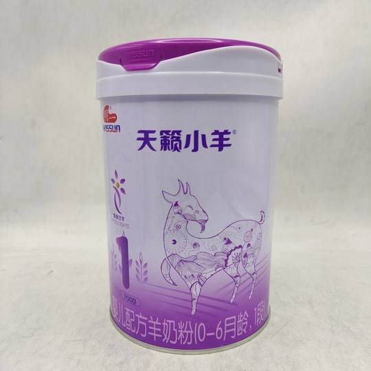 明一天籁小羊新生婴儿123段700g罐装婴幼儿配方羊奶粉实体正品