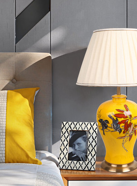 台灯新古典风书房床头创意装饰