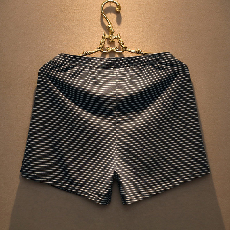 阿罗内裤男士宽松阿罗裤纯棉四角裤头男款睡裤青少年平角家居短裤,淘宝优惠券,粉丝福利购,淘宝优惠卷