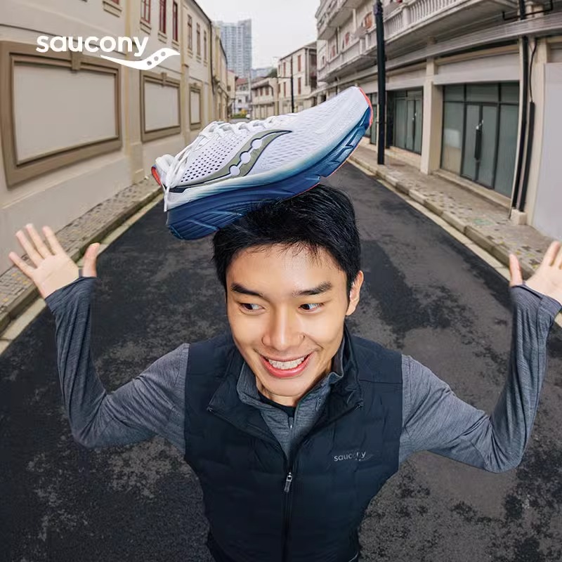 Saucony索康尼GUIDE向导17跑步鞋男新款稳定支撑舒适缓震运动鞋 - 图2