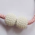 Rèm trang trí nam châm dây đeo một cặp phòng khách châu Âu phòng ngủ sáng tạo tie dây ren rèm clip khóa bóng - Phụ kiện rèm cửa thanh treo rèm cửa không cần khoan Phụ kiện rèm cửa