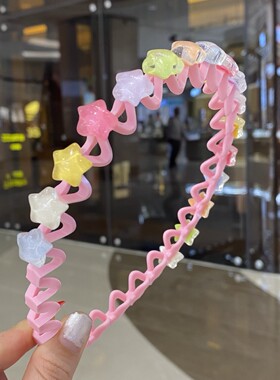 可爱头箍儿童刘海防滑发卡发箍