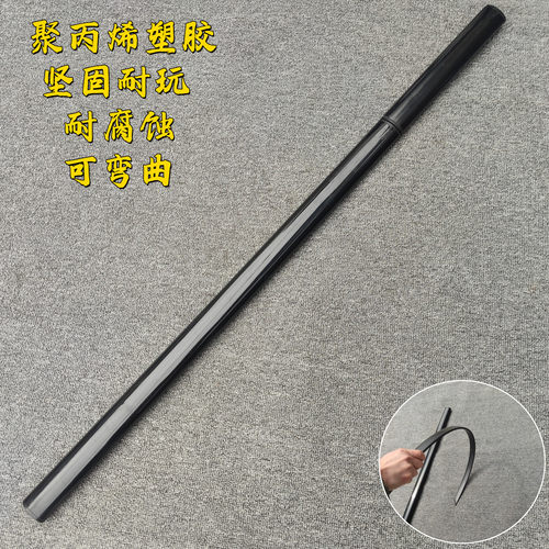 冷钢塑胶刀唐横刀绣春刀汉剑苗刀武士刃练习剑道儿童玩具刀剑摆件 - 图0