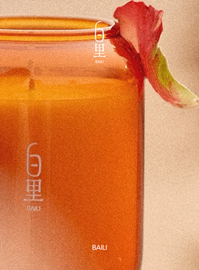 白里玫瑰花香薰蜡烛礼盒助眠