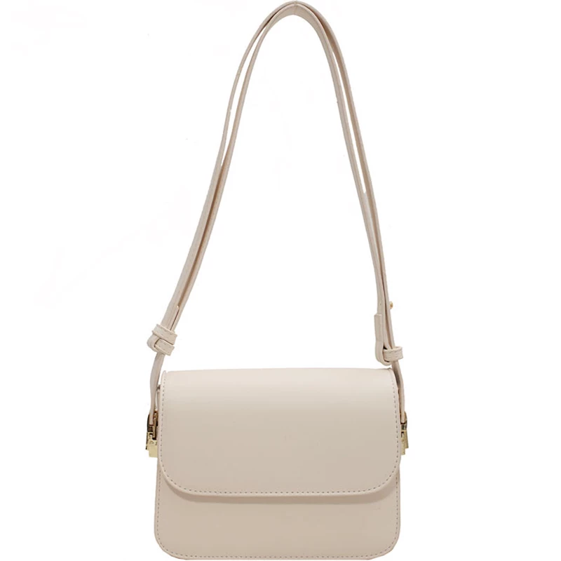 Осенняя ретро маленькая сумочка через плечо, однотонная сумка, 2023 коллекция, интернет-знаменитость