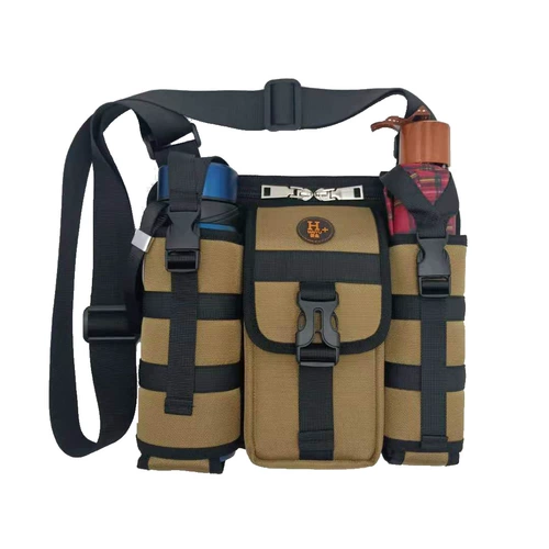 Рюкзак для путешествий, сумка на одно плечо для отдыха, сумка для путешествий, зонтик, чайник, для среднего возраста