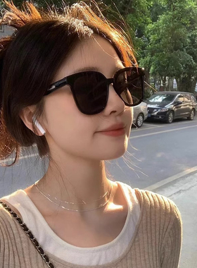 偏光方形时尚男女大框太阳镜