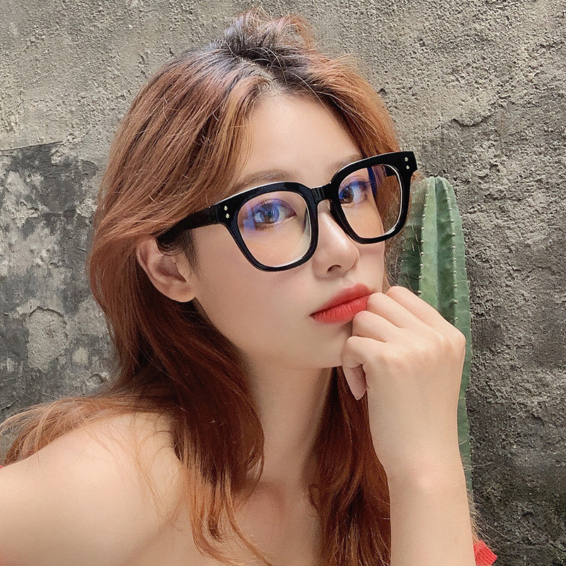 防蓝光眼镜女手机防辐射护目镜男网红款大框显脸瘦平光近视眼镜框,淘宝优惠券,粉丝福利购,淘宝优惠卷