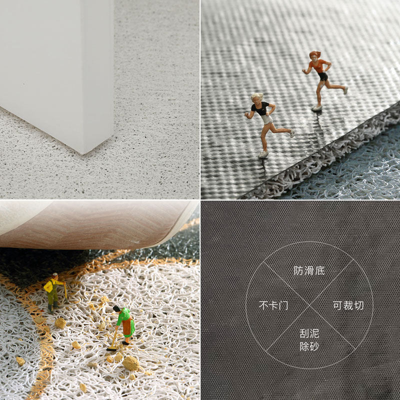 卡通入户门丝圈地垫猫咪耐脏门口玄关脚垫子除泥进门可爱地毯门垫,淘宝优惠券,粉丝福利购,淘宝优惠卷