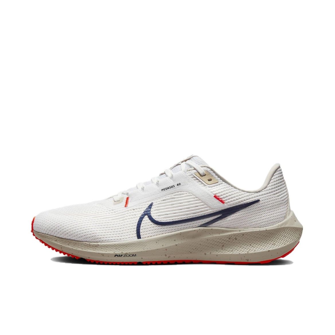 Nike Air Zoom Pegasus 40 飞马40米白 男子低帮跑步鞋