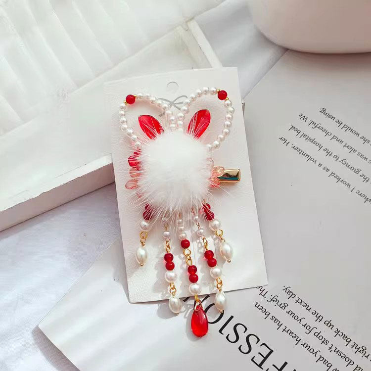 一琳手工坊古风发夹diy材料包自制儿童汉服头饰发饰品琉璃对夹,淘宝优惠券,粉丝福利购,淘宝优惠卷