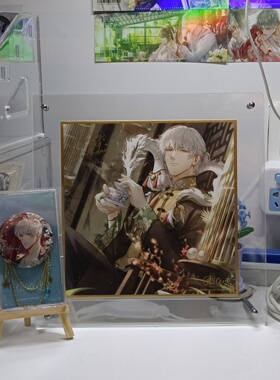 亚克力色纸展示框镭射标相框收纳架谷美咕15吧唧原神拍立得12其他
