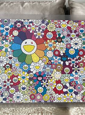 1000片拼图框亚克力简约拼图框
