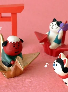 猫部杂货送长辈和风吉祥许愿仙鹤