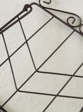 猫部杂货日系小黑猫铁艺ipad支架