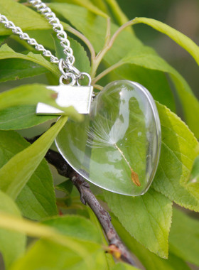 外贸宝石母女朋友爱心水晶约定吊坠wish时光记忆项链漂流瓶挂件