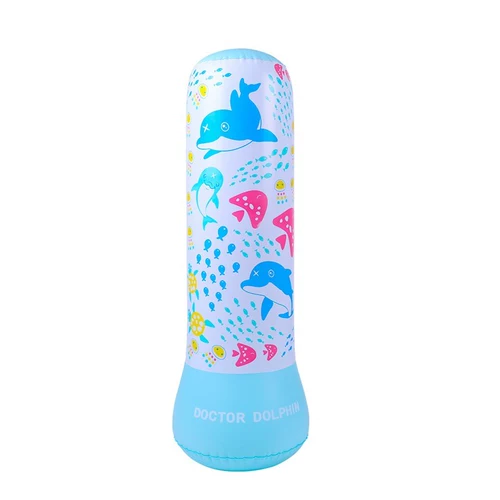 Детская неваляшка, надувная игрушка для домашнего использования, боксерский мешок с песком для раннего возраста для спортзала, раннее развитие