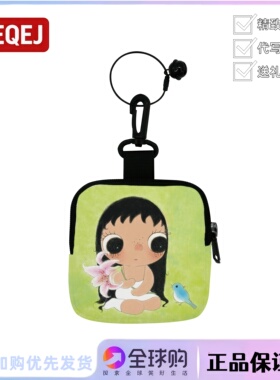 日本LEEQEJ卡通小玉yuy娃娃大头周边零钱挂件卡包生日礼物送女生