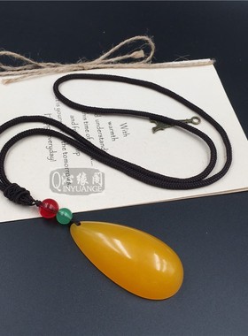 热销复古民族文艺项链棉麻礼品