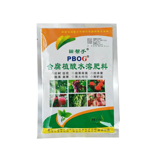 唐山华龙田帮手PBOG pbo含腐殖酸水溶肥料果树促控剂果必红腐植酸 - 图3