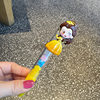 New Internet Celebrity Cute and Fun Princess Moe Pieces Chuanchuanle Blue Ballpoint Pen Cute Student Pen Gift