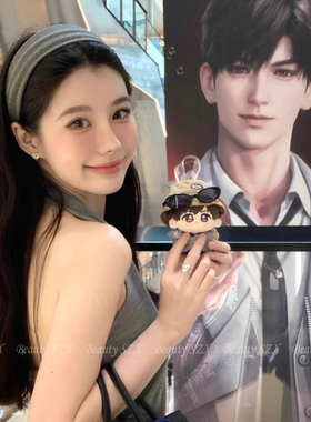 博主同款灰色宽边发箍女