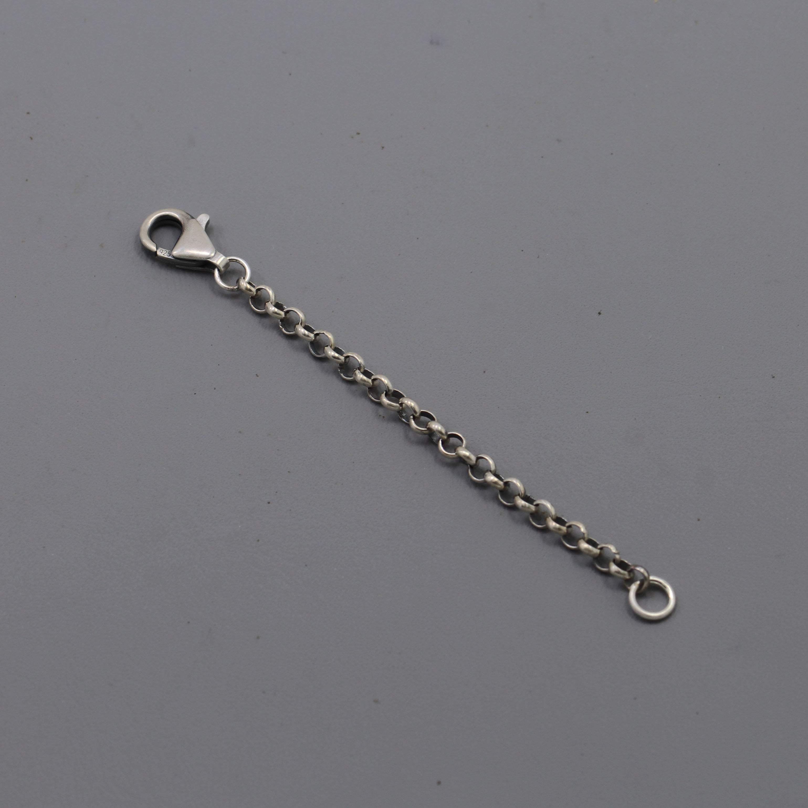 925银链条手工diy 古奇男女款复古做旧手链项链延长链子 可调节链,淘宝优惠券,粉丝福利购,淘宝优惠卷