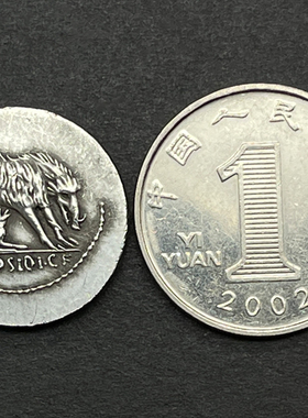 月亮女神硬币项链巨蟹座古币吊坠