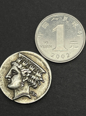 维纳斯古币吊坠天平座金牛座礼物