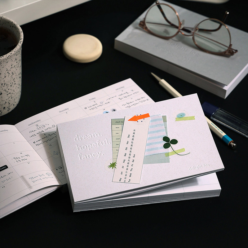 韩国wannathis胶套万年历横版ins手帐周计划日记本DIY封面记事本,淘宝优惠券,粉丝福利购,淘宝优惠卷