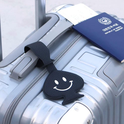 韩国fenice经典皮质行李箱挂牌托运防丢姓名信息旅行包吊牌挂件 - 图2