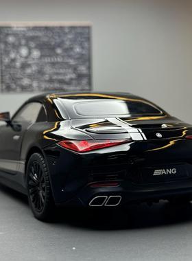 仿真奔驰SL63敞篷跑车模型摆件