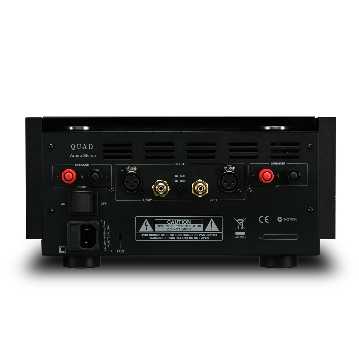 QUAD Artera Stereo国都发烧HiFi立体声纯后级大功率功放机扩大机 - 图2