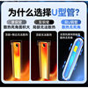 Original car xenon lights upgraded to ultra-bright laser LED headlights