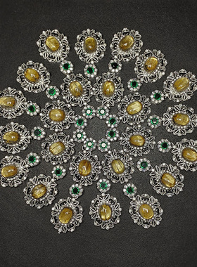 纯天然板钛晶女吊坠锁骨坠