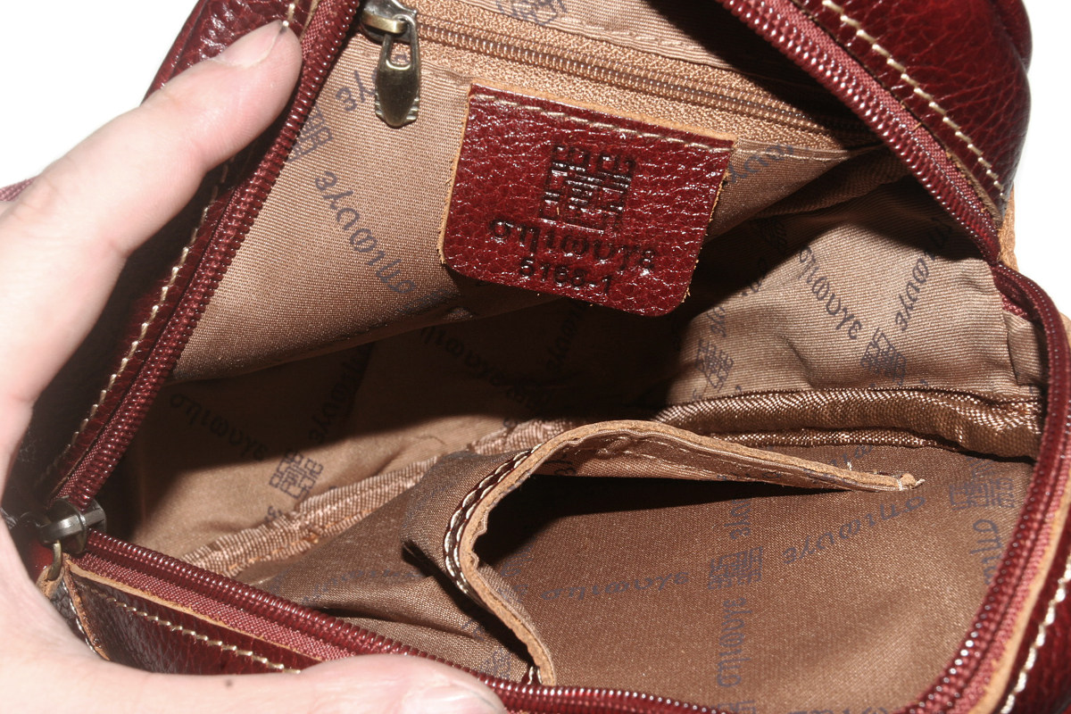 藏皮客迷你小胸包女真皮头层牛皮小众复古酒红色男机车旅行斜挎包,淘宝优惠券,粉丝福利购,淘宝优惠卷