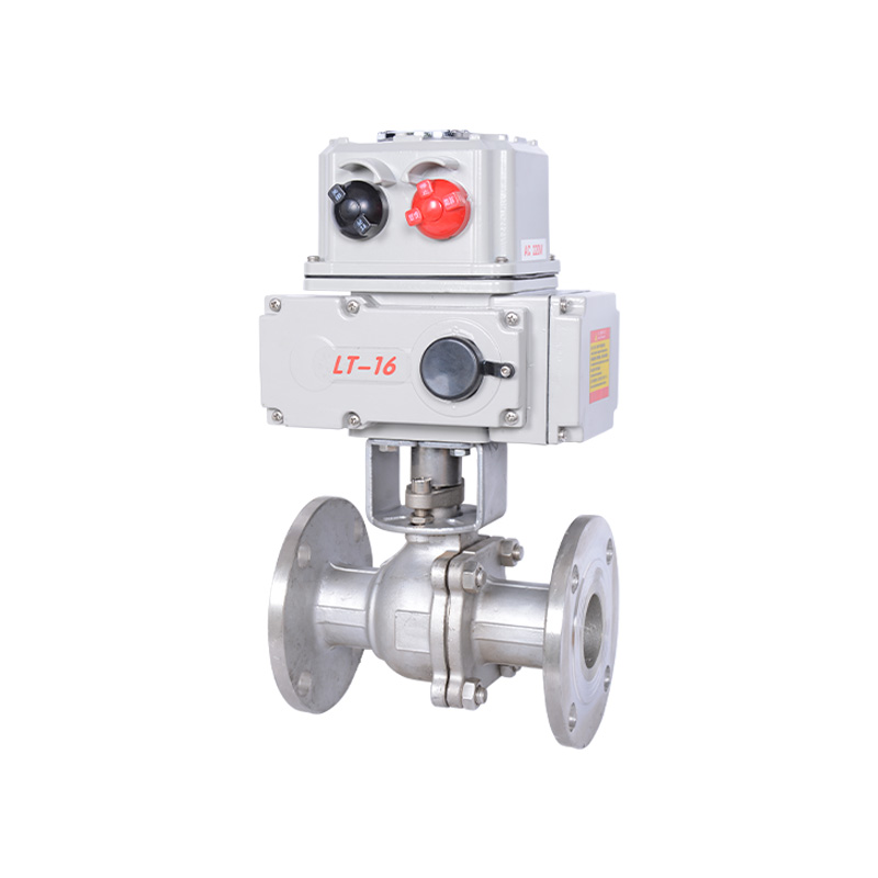 电动法兰球阀 DN32 DN40 DN50 DN65 DN80防爆防水铸钢 不锈钢球阀 - 图3
